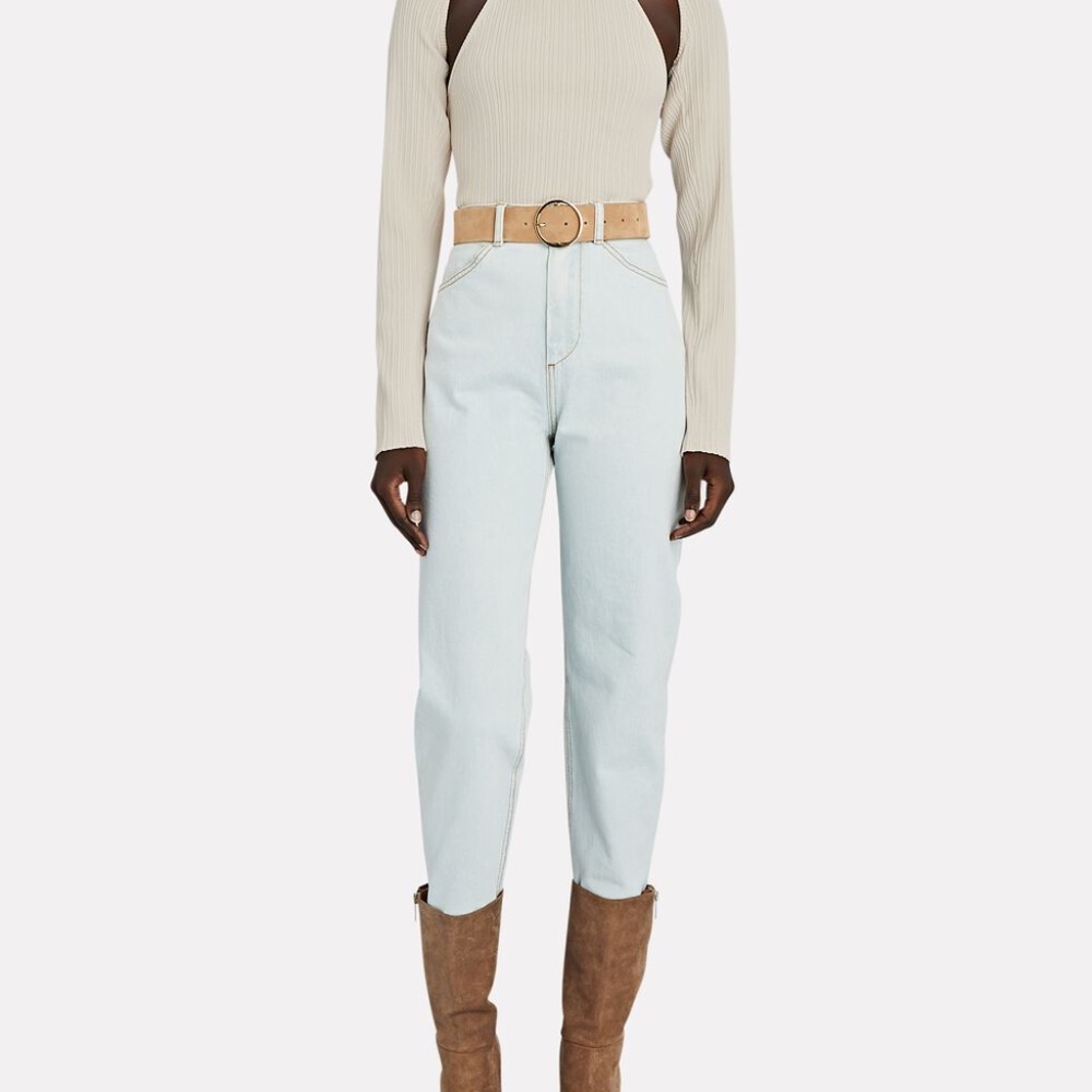 SPRWN Jeans Carrot Leg Greta Size 26 NWOT $325